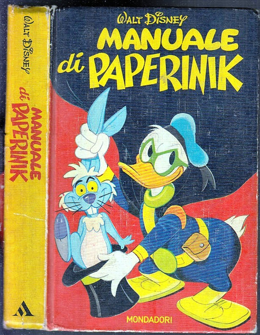 FD- MANUALE DI PAPERINIK - WALT DISNEY - MONDADORI - 5a EDIZIONE 1975 - C - RBX