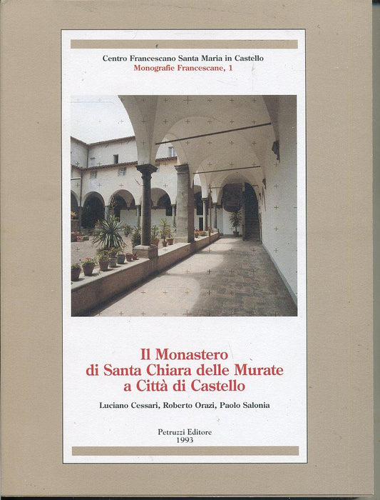 LT- MONASTERO SANTA CHIARA MURATE CITTA' DI CASTELLO-- PETRUZZI--- 1993-B-ZFS682