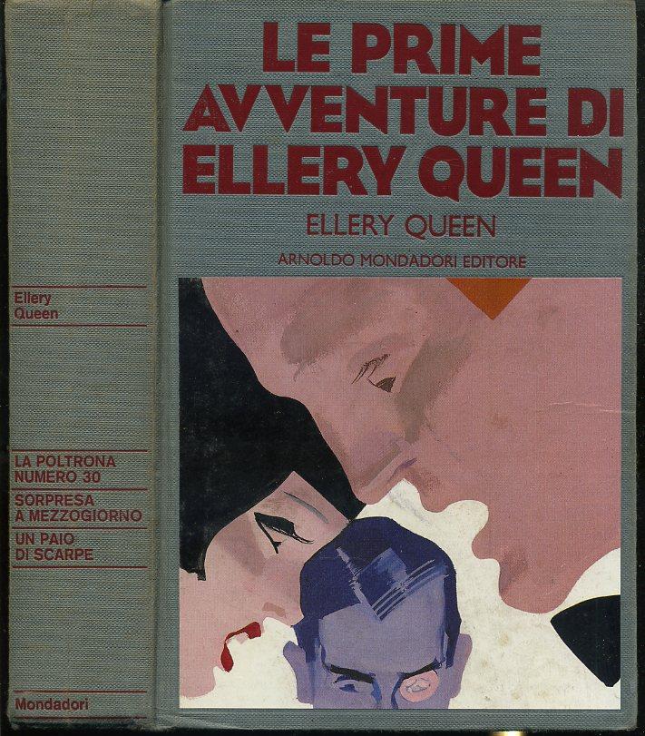 LG- LE PRIME AVVENTURE DI ELLERY QUEEN -- MONDADORI - OMNIBUS -- 1991- C- XFS