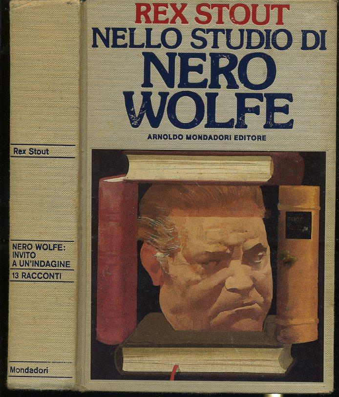 LG- NELLO STUDIO DI NERO WOLFE - REX STOUT- MONDADORI- OMNIBUS-- 1988- C- XFS61