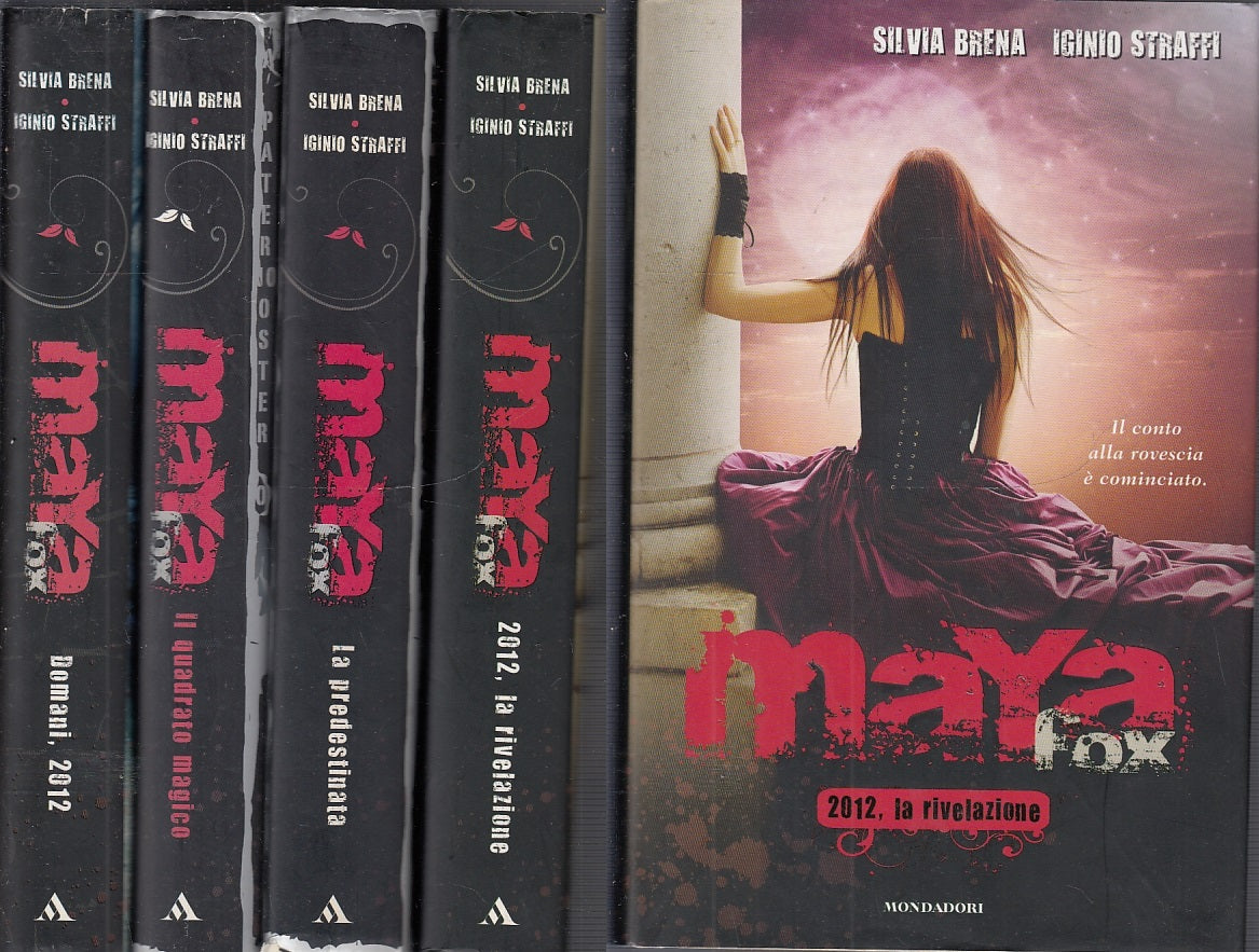 LN- MAYA FOX 4 VOLUMI PREDESTINATA - STRAFFI BRENA- MONDADORI--- 2011- CS- YFS50