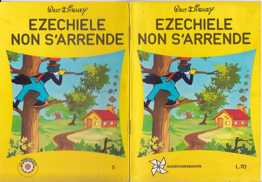 LB- EZECHIELE NON S'ARRENDE - DISNEY - MONDADORI- LE MARGHERITE 5--1971- S- RCX