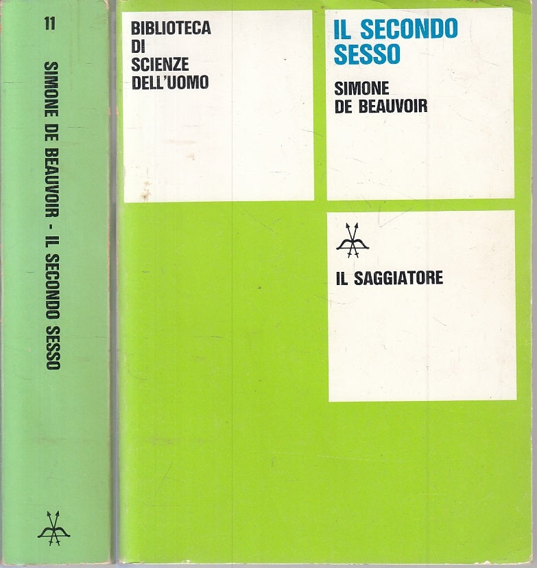 LS- IL SECONDO SESSO - DE BEAVOIR - SAGGIATORE - SCIENZE -- 1975 - B - YFS322