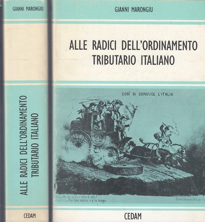 LZ- RADICI ORDINAMENTO TRIBUTARIO ITALIANO- MARONGIU- CEDAM--- 1988- BS- XFS61