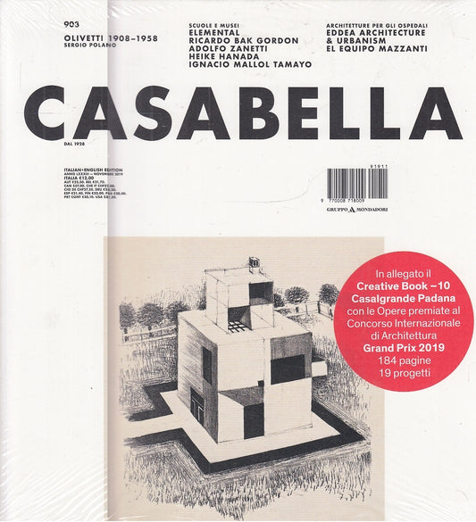 LT- CASABELLA 903 + INSERTO CREATIVE BOOK CASALGRANDE PADANA ----- 2019 - B- YFS