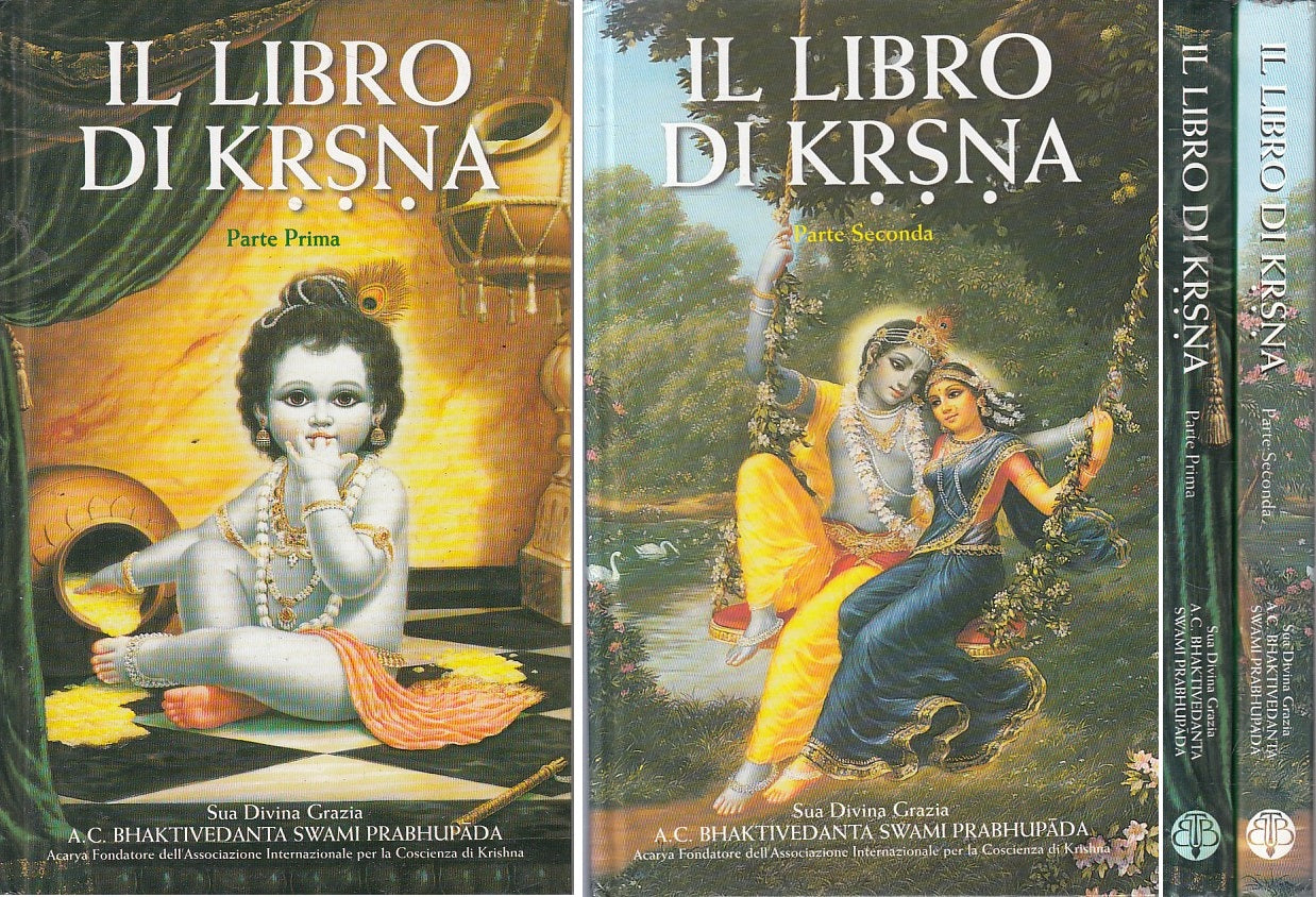 LS- IL LIBRO DI KRSNA 2 VOLUMI -- SWAMI PRABHUPADA --- 1996 - C - YFS603