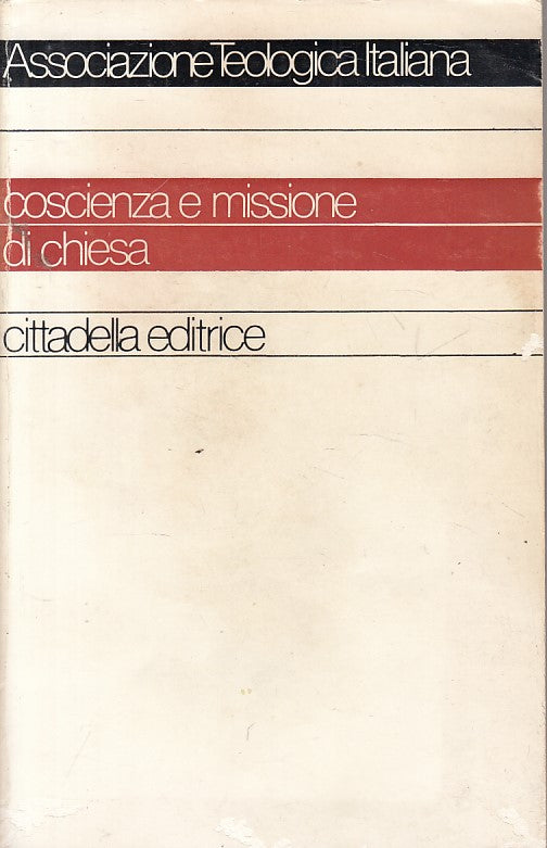 LD- COSCIENZA E MISSIONE DI CHIESA - BOVO - CITTADELLA --- 1977 - B - YFS331