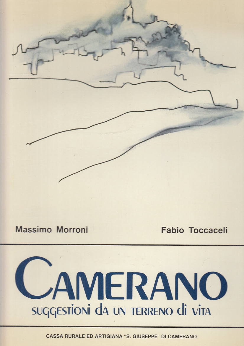 LT- CAMERANO SUGGESTIONI DA UN TERRENO DI VITA - MORRONI ---- 1981- CS- YFS656