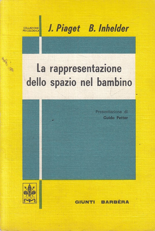 LS- RAPPRESENTAZIONE SPAZIO NEL BAMBINO -- GIUNTI BARBERA --- 1981 - B - ZFS59
