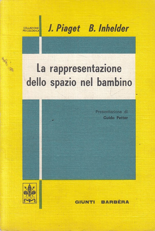 LS- RAPPRESENTAZIONE SPAZIO NEL BAMBINO -- GIUNTI BARBERA --- 1981 - B - ZFS59