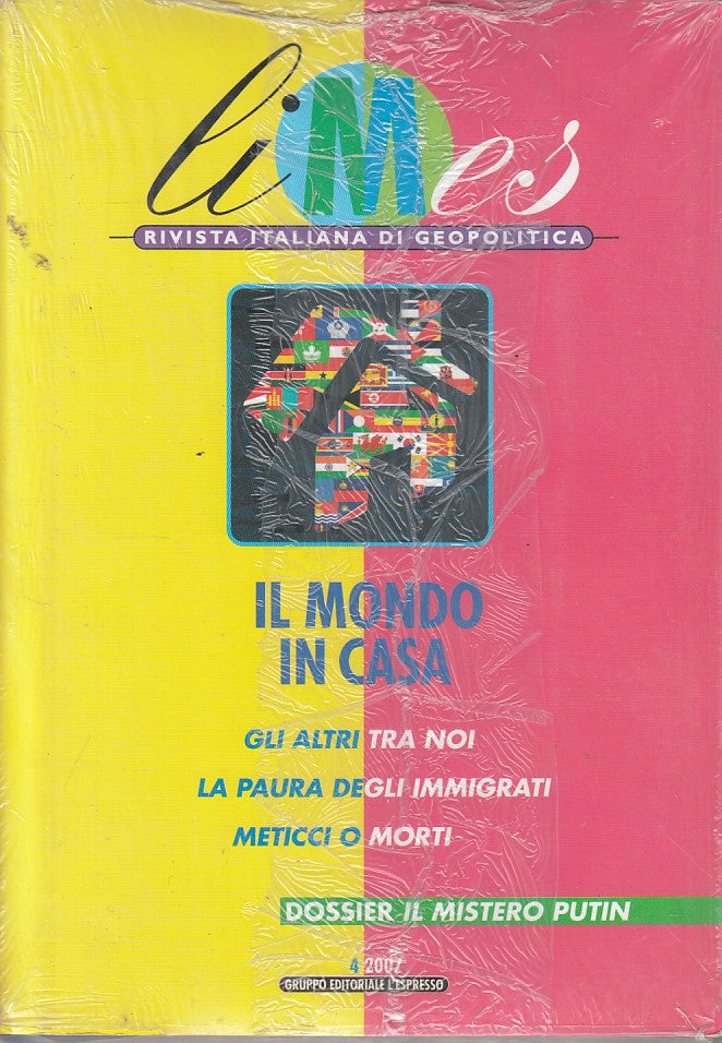 LS- LIMES GEOPOLITICA 4/2007 IL MONDO IN CASA -- L'ESPRESSO --- 2007 - B - ZFS50
