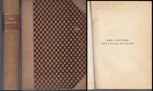 LT- THE LOUVRE FIFTY PLATES IN COLOUR - KONODY - LEMAN HARE --- 1925 - C- ZFS705