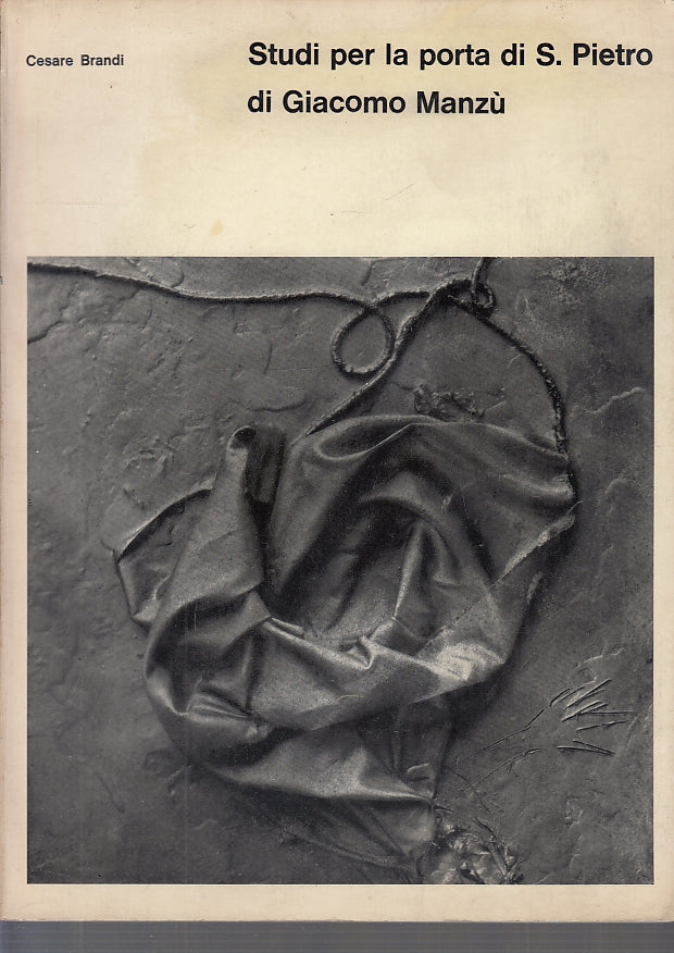 LT- STUDI PER LA PORTA DI S.PIETRO DI GIACOMO MANZU'- BRANDI---- 1964- B- ZFS694
