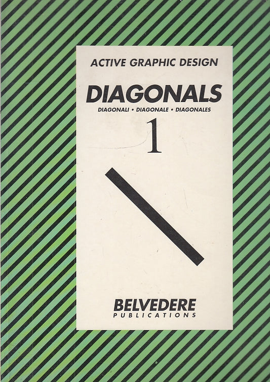 LT- ACTIVE GRAPHIC DESIGN DIAGONALS 60 TAVOLE -- BELVEDERE --- 1991- B- YFS57
