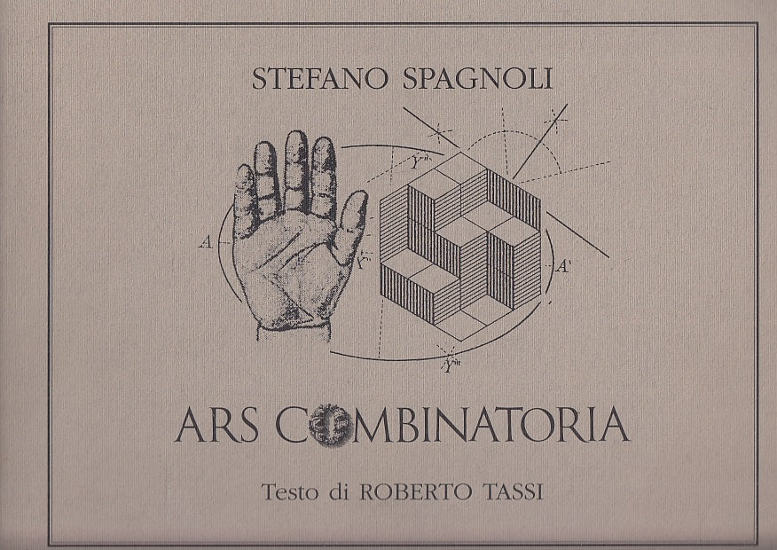 LT- STEFANO SPAGNOLI ARS COMBINATORIA CATALOGO- ROBERTO TASSI---- 1994- B-ZFS696