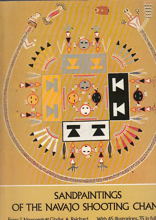LT- SANDAPINTINGS OF THE NAVAJO SHOOTING CHANT -- DOVER --- 1975 - B - YFS443