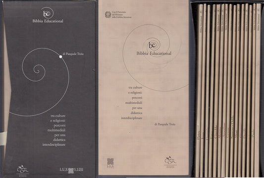 LD- BIBBIA EDUCATIONAL COFANETTO FILM CD ROM- TROIA- LUX VIDE--- 2006- B- YFS679