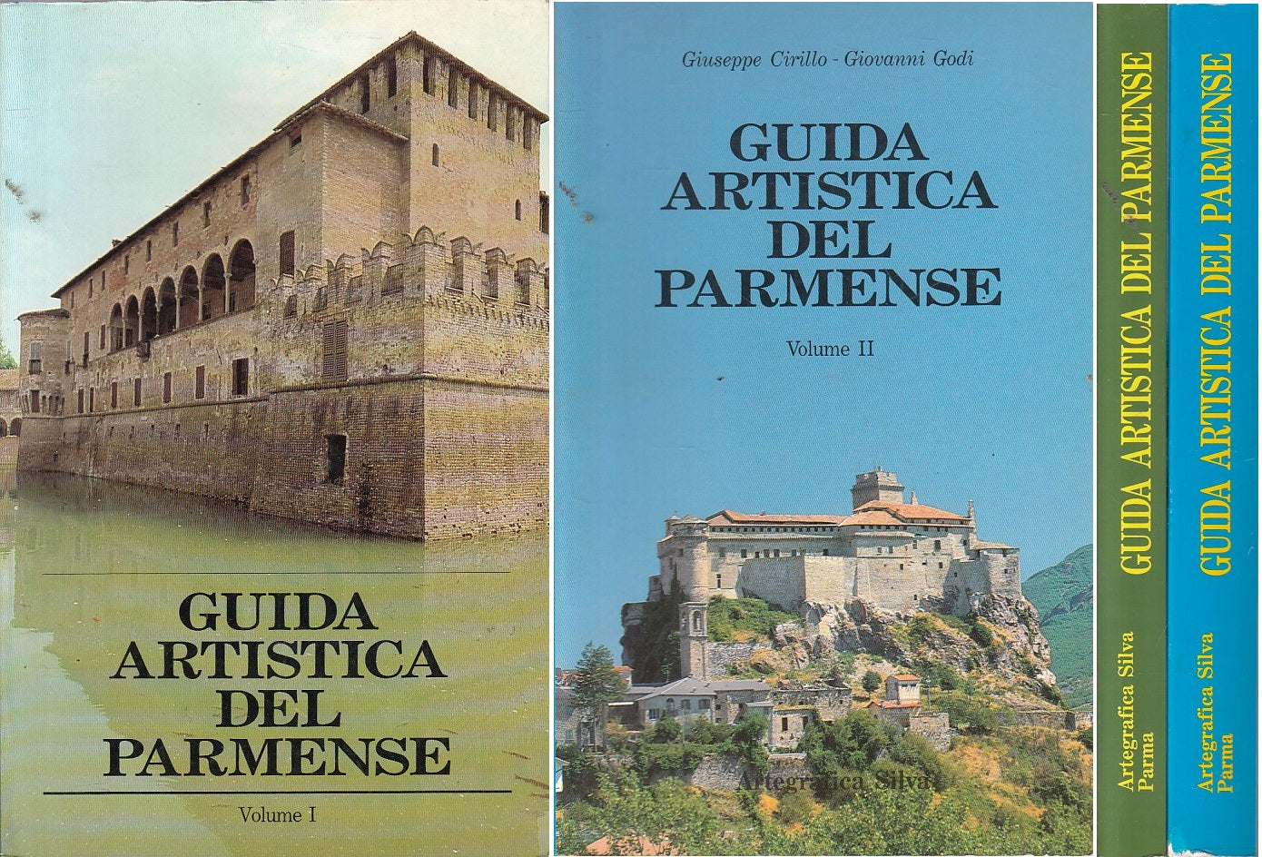 LT- GUIDA ARTISTICA DEL PARMENSE 2 VOLL - CIRILLO GODI- SILVA --- 1984 - B - WPR