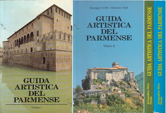 LT- GUIDA ARTISTICA DEL PARMENSE 2 VOLL - CIRILLO GODI- SILVA --- 1984 - B - WPR