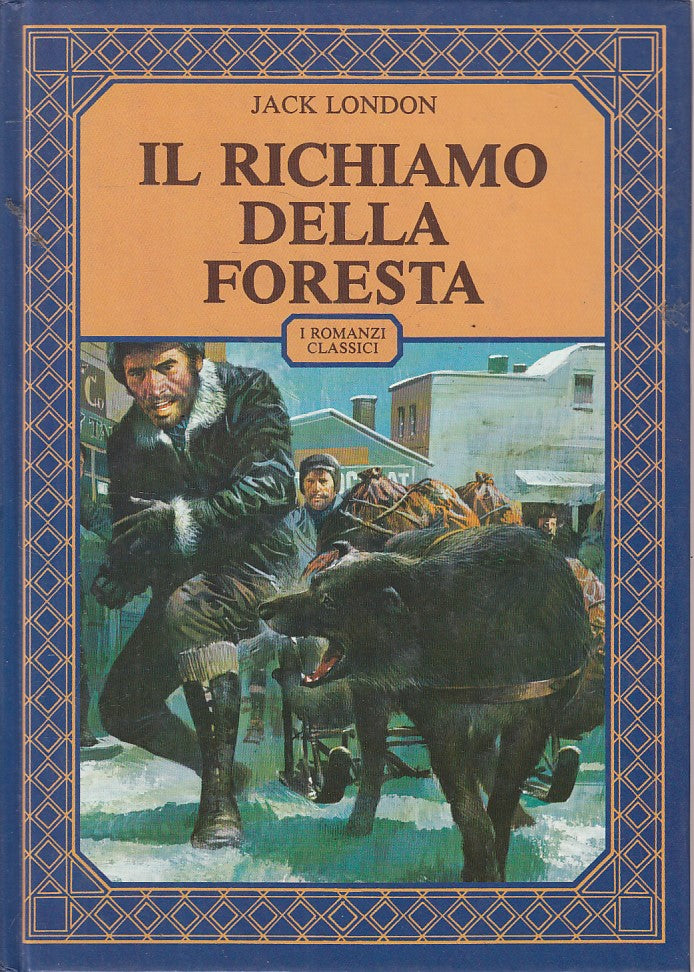 LN- IL RICHIAMO DELLA FORESTA - LONDON - ACCADEMIA - ROMANZI -- 1982 - C - RGZ