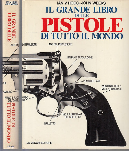 LZ- GRANDE LIBRO DELLE PISTOLE DI TUTTO IL MONDO-- DE VECCHI--- 1978- CS- YFS678