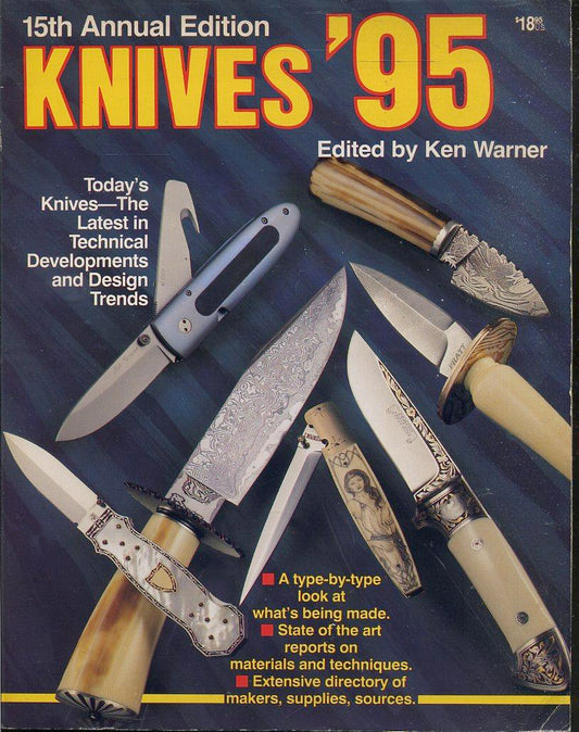 LZ- KNIVES '95 15th ANNUAL EDITION CATALOGO COLTELLI- WARNER---- 1995- B- YFS641
