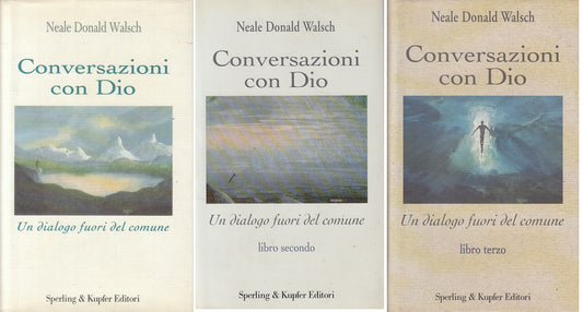 LS- CONVERSAZIONI CON DIO 3 VOLUMI - WALSCH - SPERLING --- 1998 - CS - YFS381