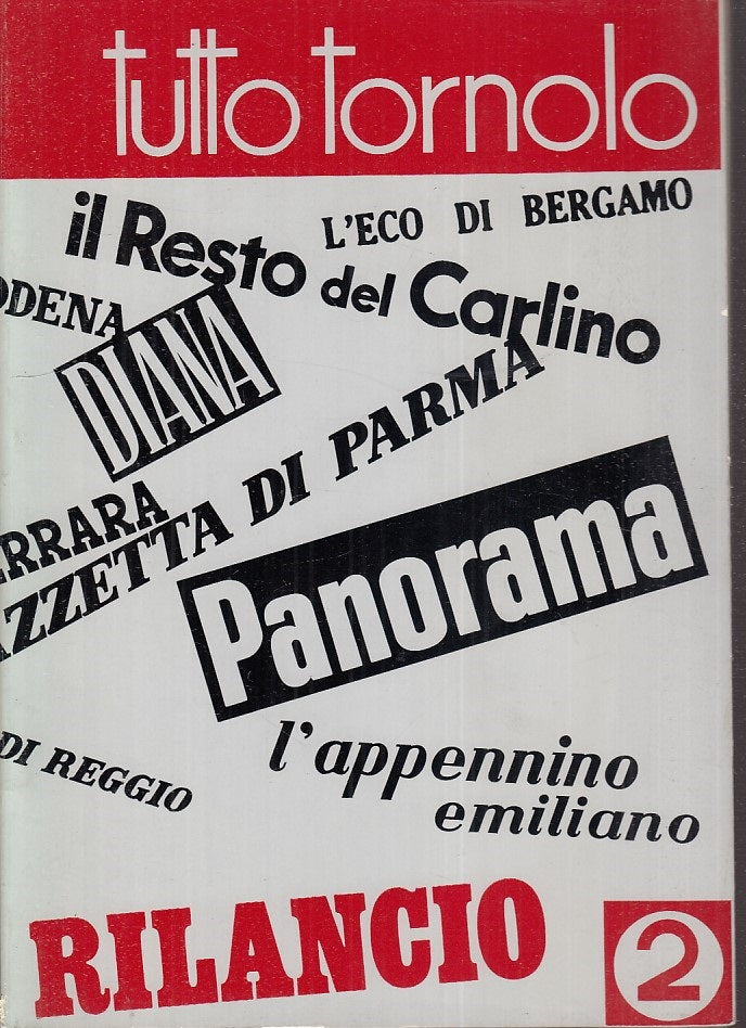 LS- TUTTO TORNOLO PARMA -- TIPOGRAFIA BENEDETTINA --- 1974 - B - WPE