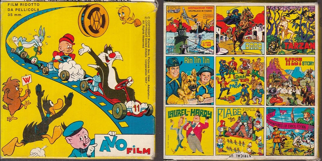 GG- AVO FILM SUPER 8 RIDOTTO DA PELLICOLA WARNER 1944 UNITED ARTISTS 1967- XFS20
