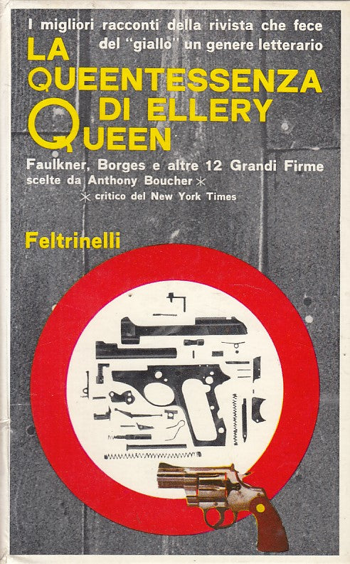 LG- LA QUEENTESSENZA DI ELLERY QUEEN 14 GIALLI -- FELTRINELLI--- 1965 - C - ZFS1