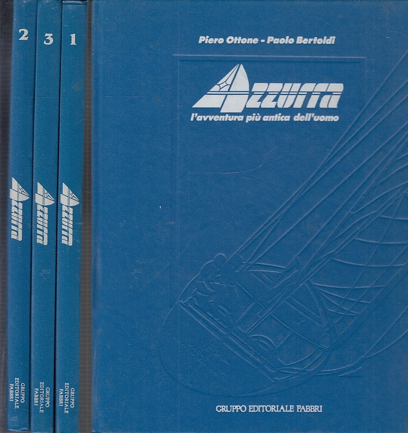 LZ- AZZURRA L'AVVENTURA PIU' ANTICA DELL'UOMO 1/3 -- FABBRI --- 2000- C- YFS649