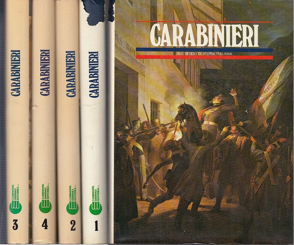 LS- CARABINIERI DUE SECOLI DI STORIA VOLUMI 1/4 - MAIOCCHI ---- 1980- CS- ZFS686