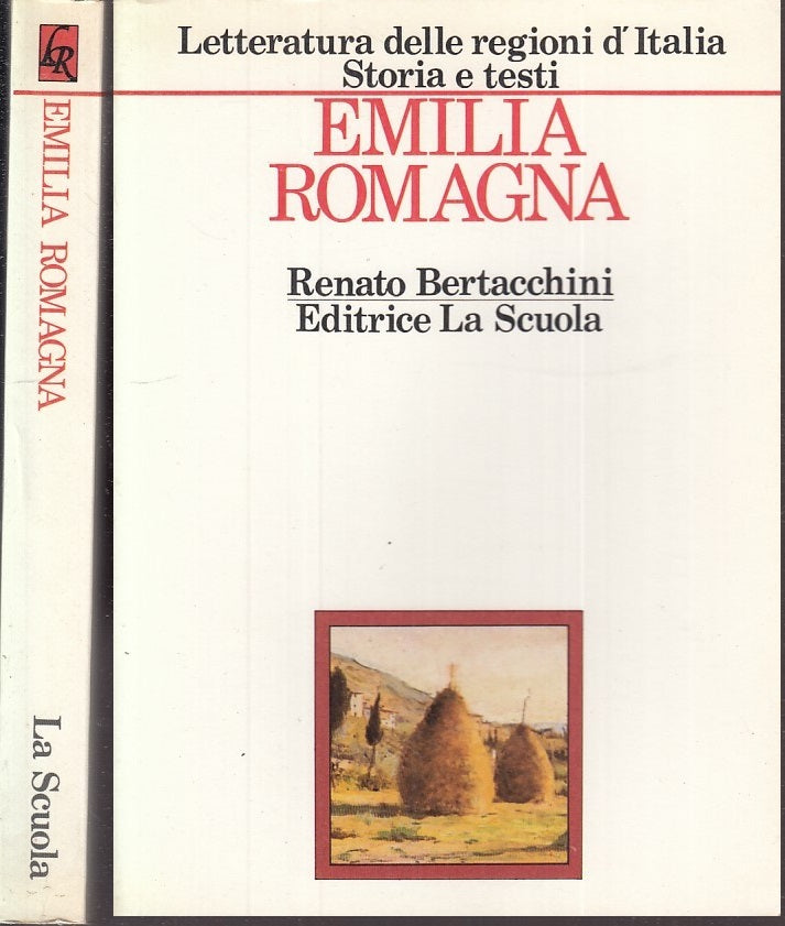 LN- LETTERATURA DELLE REGIONI D'ITALIA- BERTACCHINI- LA SCUOLA--- 1987- B- XFS15