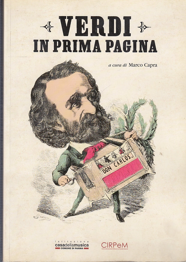 LS- VERDI IN PRIMA PAGINA CATALOGO MOSTRA - MARCO CAPRA - PARMA --- 2009- B- WPR