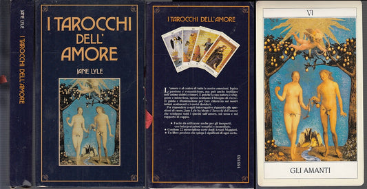 LZ- I TAROCCHI DELL'AMORE LIBRO + 22 CARTE - JANE LYLE - CDE --- 1996 - C- XFS64