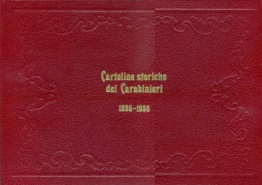 LZ- CARTOLINE STORICHE DEI CARABINIERI 1895/1935 -- COMANDO --- 1985- C- XFS64