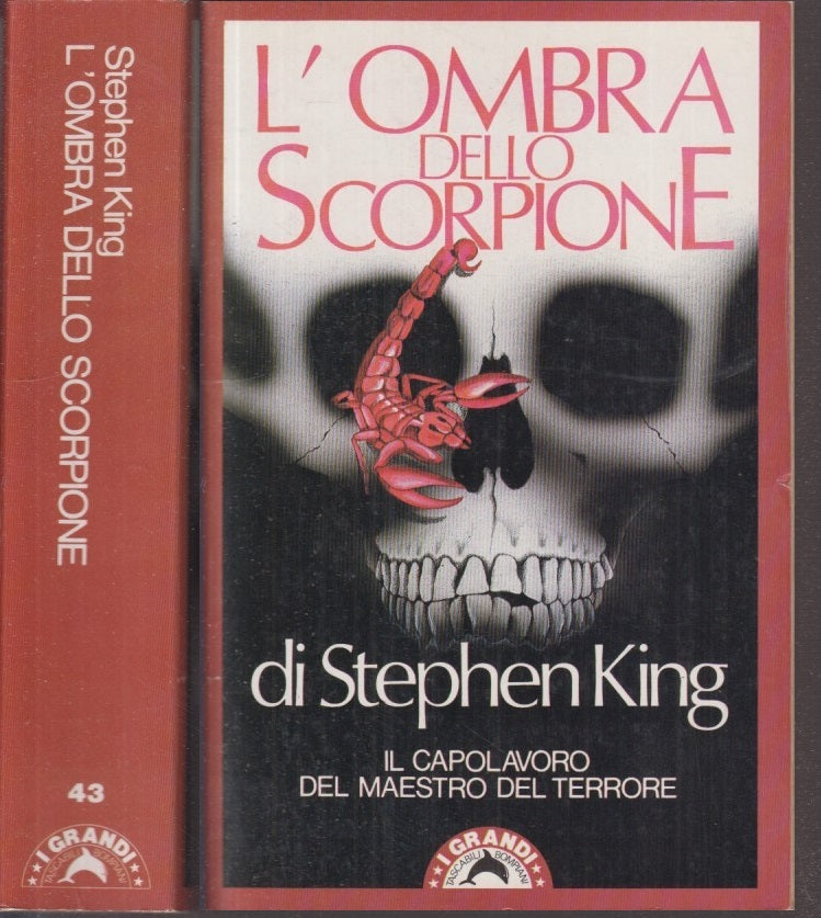 LG- L'OMBRA DELLO SCORPIONE - STEPHEN KING - BOMPIANI - TASCABILI-- 1987- B- YFS