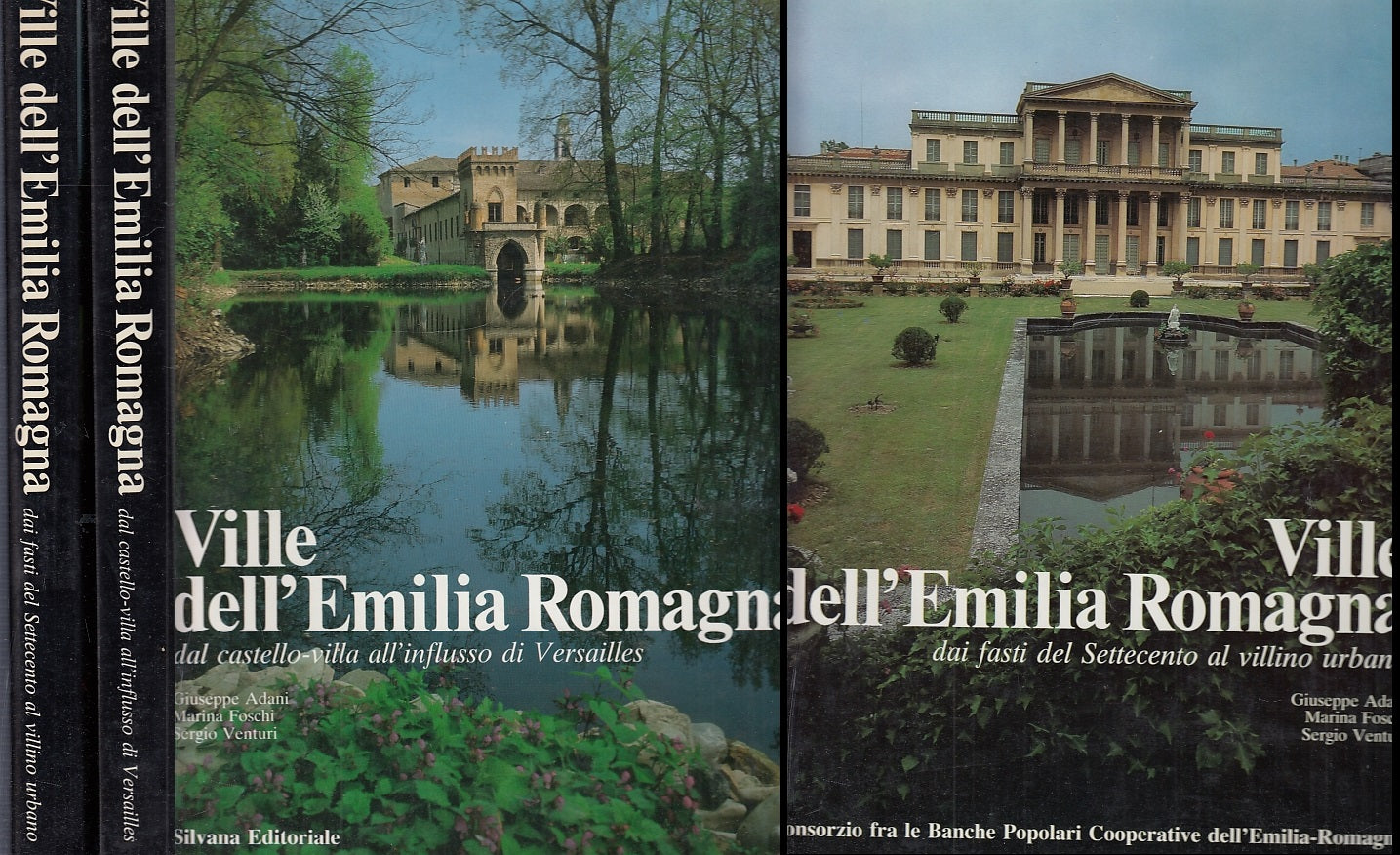 LT- VILLE DELL'EMILIA ROMAGNA 2 VOLUMI VERSAILLES -- SILVANA--- 1982- CS- ZFS590