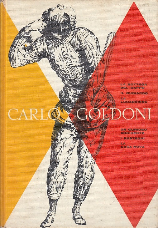 LN- COMMEDIE LOCANDIERA RUSTEGHI - CARLO GOLDONI- MONDADORI--- 1959- C- YFS554