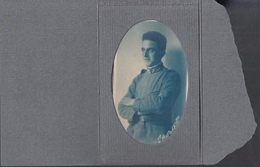 CC- FOTOGRAFIA ORIGINALE SOLDATO PRIMA GUERRA MONDIALE - XFS65 RFX50