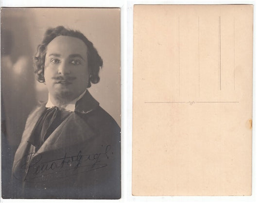 CC- FOTOGRAFIA RENATO GIGLI ANNI QUARANTA ATTORE TEATRO - XFS65 RFX93