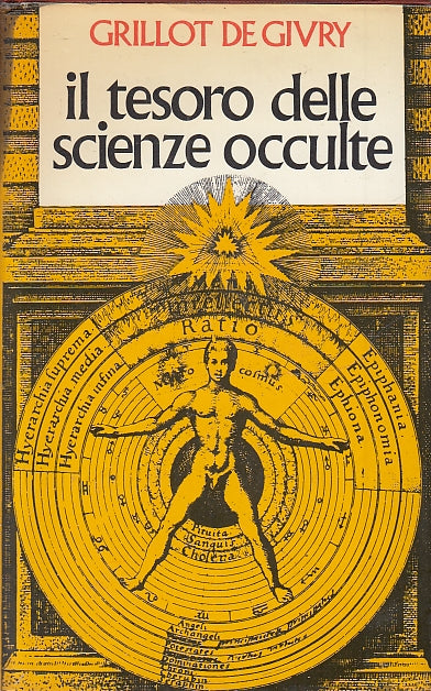 LZ- IL TESORO DELLE SCIENZE OCCULTE - GRILLOT DE GIVRY - CDE--- 1984- CS- ZFS223