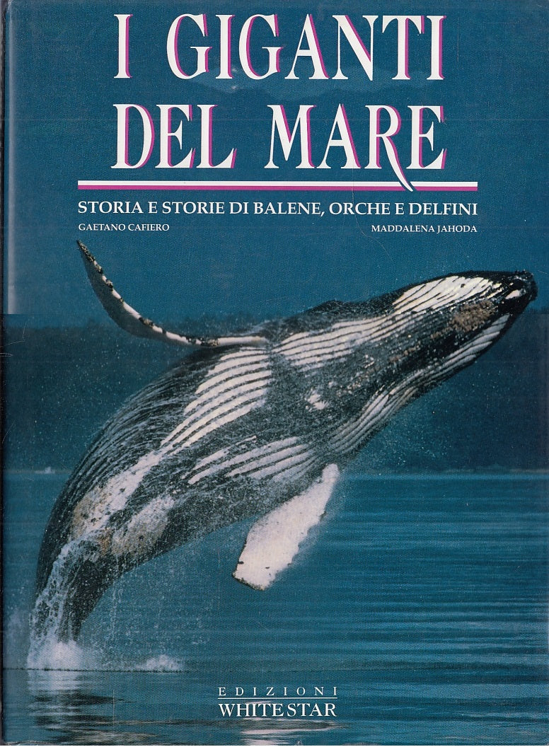 LZ- I GIGANTI DEL MARE BALENE - CAFIERO JAHODA- WHITE STAR--- 1993- CS- YFS518