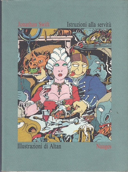 LB- ISTRUZIONI ALLA SERVITU' ATLAN - JONATHAN SWIFT- NUAGES--- 1978- BS- YFS285