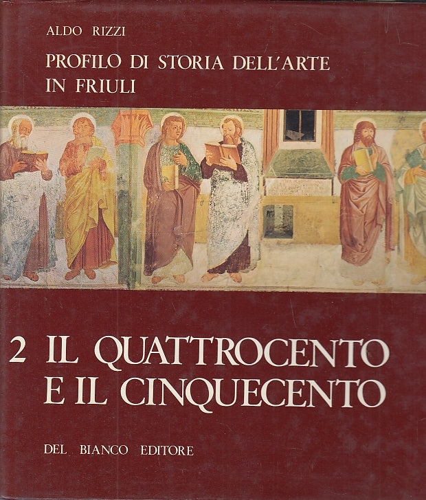 LT- PROFILO DI STORIA DELL'ARTE IN FRIULI 2 -- ALDO RIZZI ---- 1978 - CS- YFS285