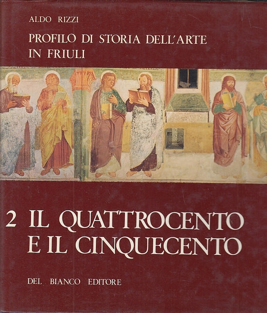LT- PROFILO DI STORIA DELL'ARTE IN FRIULI 2 -- ALDO RIZZI ---- 1978 - CS- YFS285