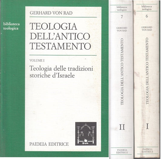 LS- TEOLOGIA DELL'ANTICO TESTAMENTO 2 VOLL.- VON RAD- PAIDEIA--- 1972- B - ZFS18