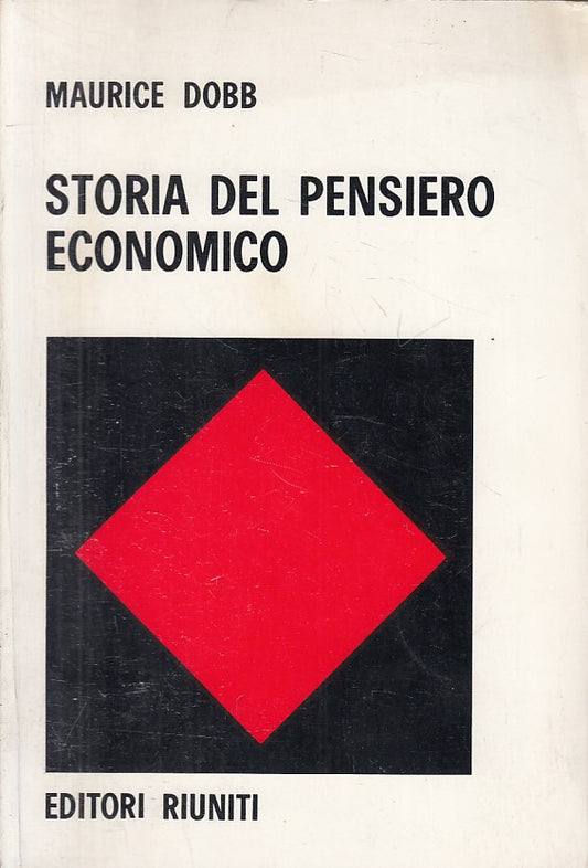 LS- STORIA DEL PENSIERO ECONOMICO - DOBB - RIUNITI -- 1a ED. - 1974 - B - ZFS18