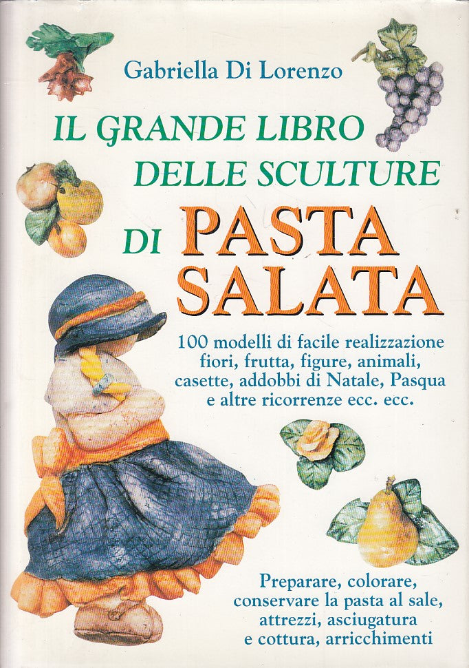 LK- GRANDE LIBRO SCULTURE DI PASTA SALATA - LORENZO - CDE --- 1994 - CS - ZFS17