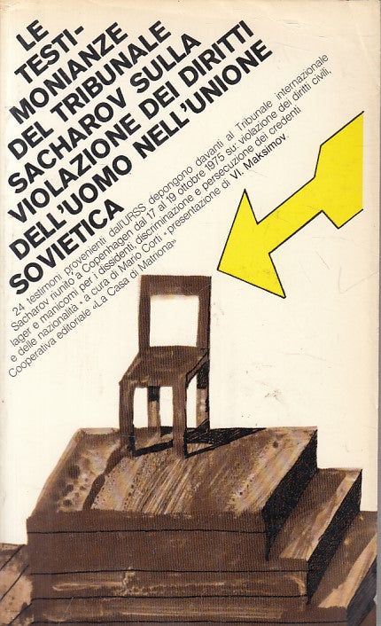 LS- TRIBUNALE SACHAROV -- CASA DI MATRIONA - TESTIMONIANZE -- 1976 - B - YFS409